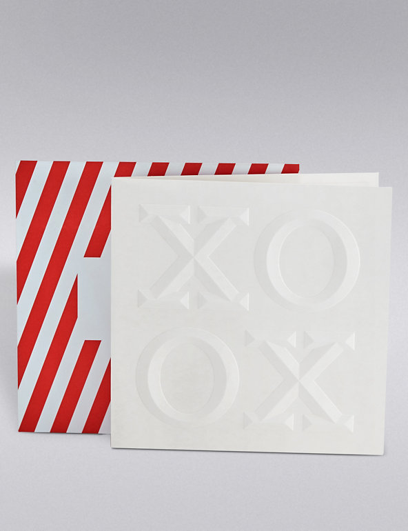 XOXO Valentine's Day Card Image 1 of 2