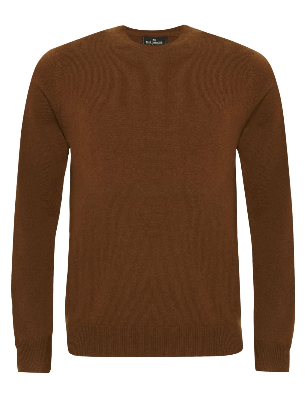 XS Luxury Wool Rich Crew Neck Jumper with Cashmere 1 of 5