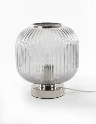 M&S Amelia Table Lamp - Grey, Grey