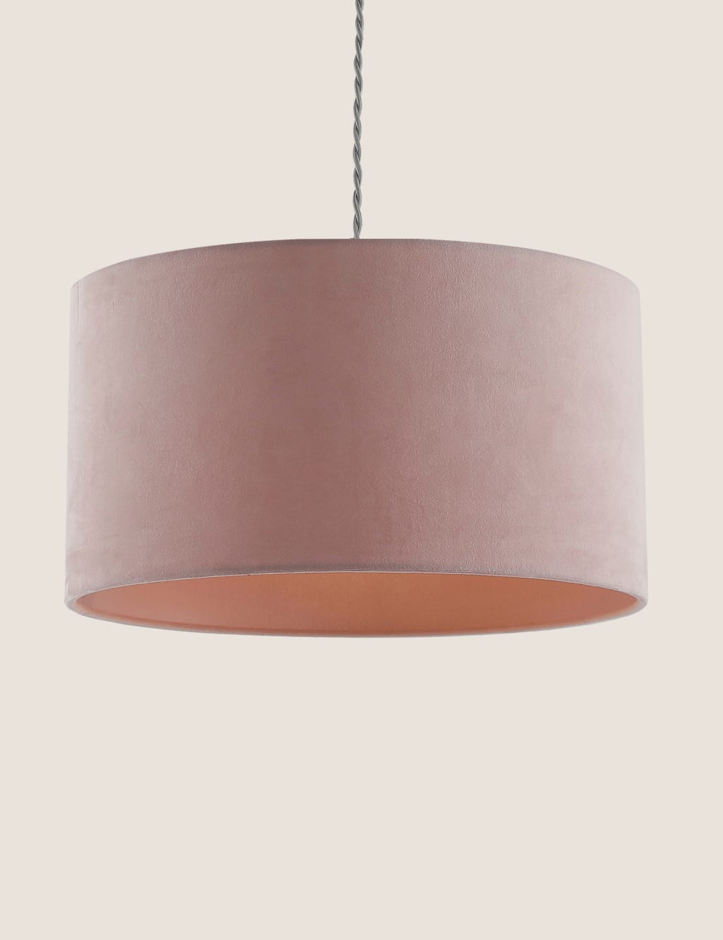 Velvet Oversized Ceiling Lamp Shade