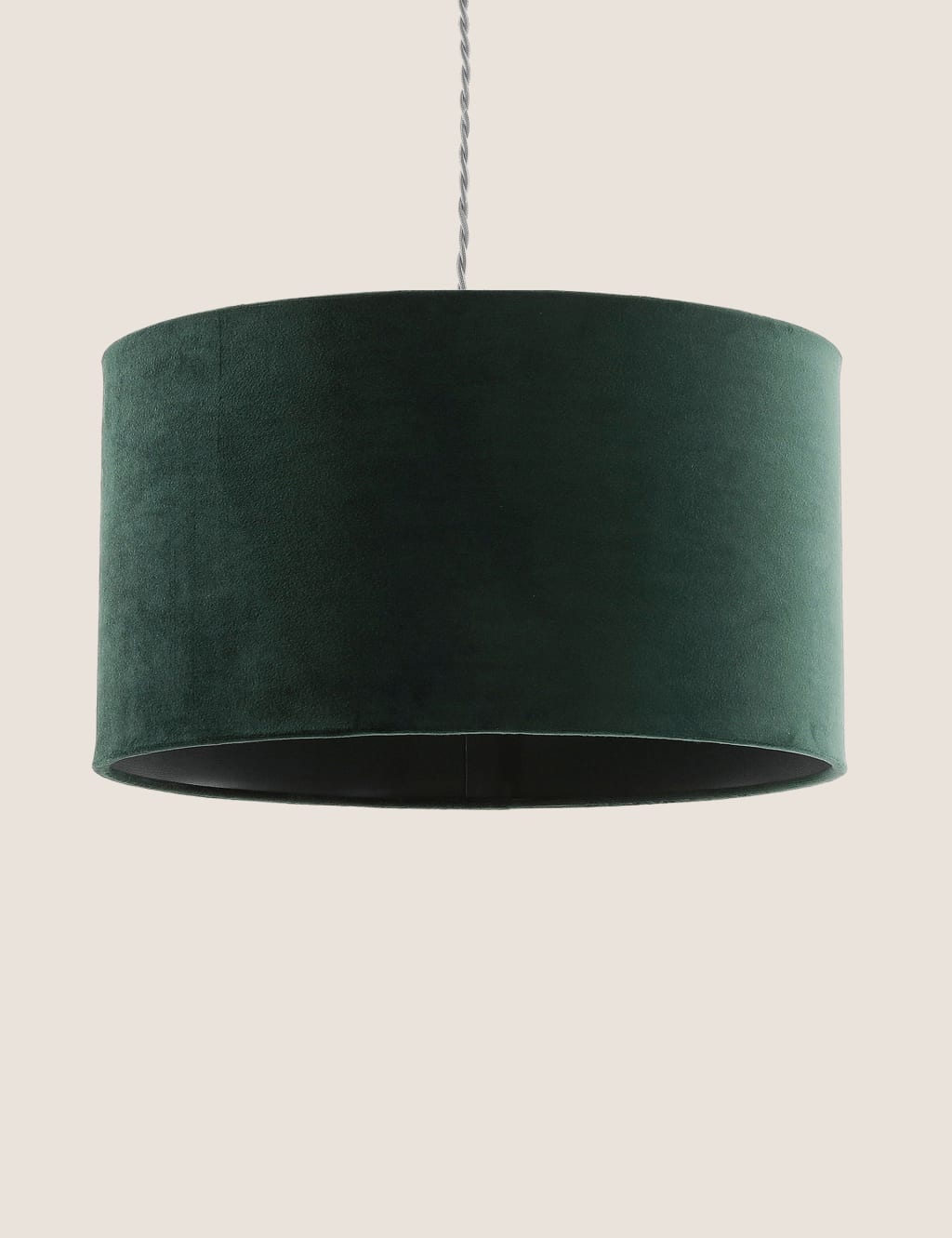 Velvet Oversized Ceiling Lamp Shade