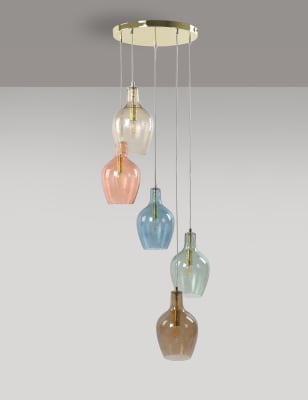 M&S Heidi Multi-light Cluster Pendant Light, Multi