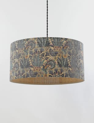 M&S Bamboo Print Shade - Natural, Natural