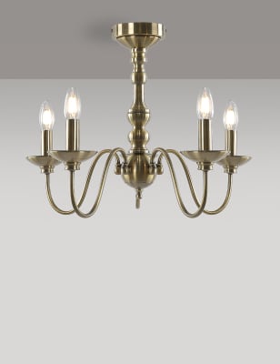 

Bethany Chandelier - Antique Brass, Antique Brass