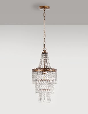 

M&S Collection Anabelle Small Chandelier - Copper, Copper