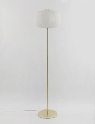 M&S Amelia Floor Lamp - Antique Brass, Antique Brass
