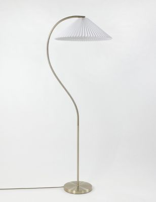 Pleated Medium Floor Lamp