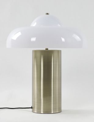 M&S Eloise Table Lamp - Polished Brass, Polished Brass