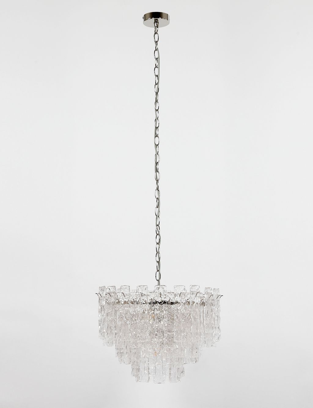 Madelyn Textured Glass Chandelier