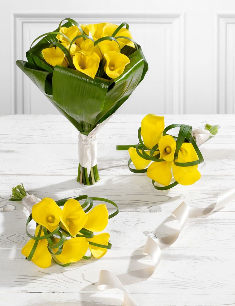 Yellow Calla Lily Wedding Flowers - Collection 1 1 of 1