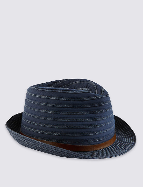 Younger Kids' Collapsible Trilby Hat Image 1 of 1