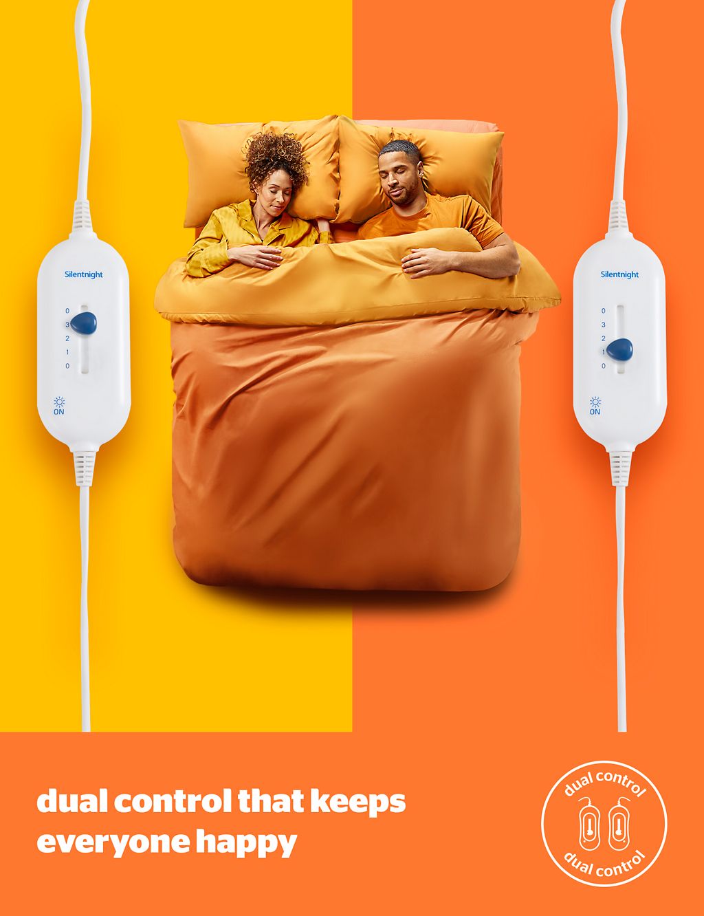 Yours & Mine Dual Control Electric Blanket 1 of 10