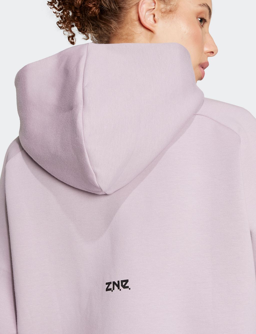 Z.N.E. Cotton Rich Zip Up Relaxed Hoodie 6 of 6