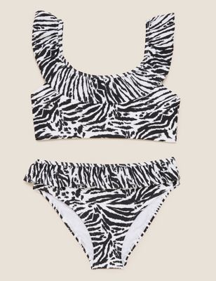 Zebra Bikini (6-14 Yrs) Image 1 of 2