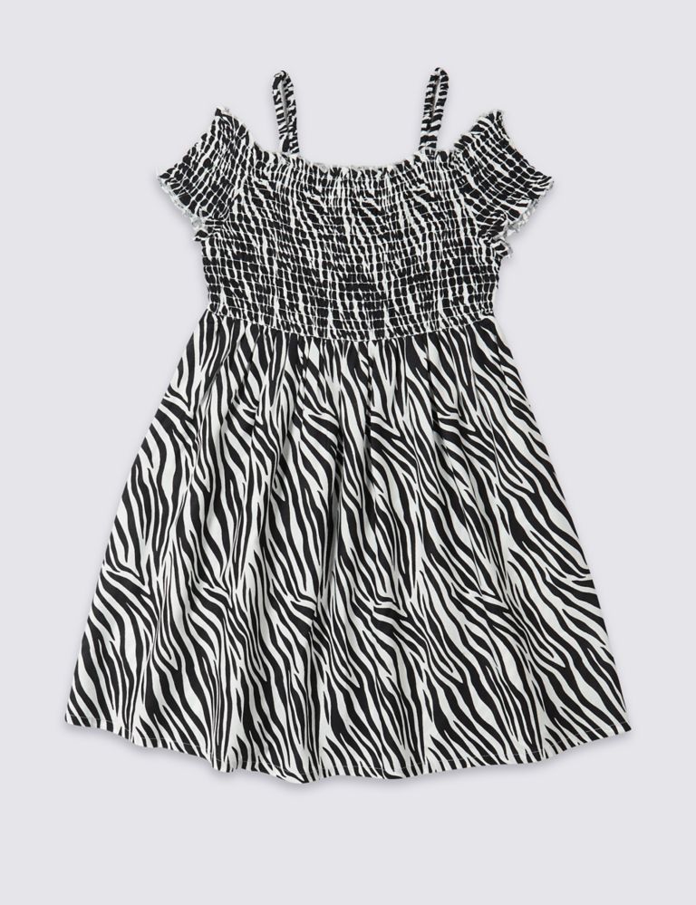 Zebra Print Dress (3-16 Years) 2 of 3