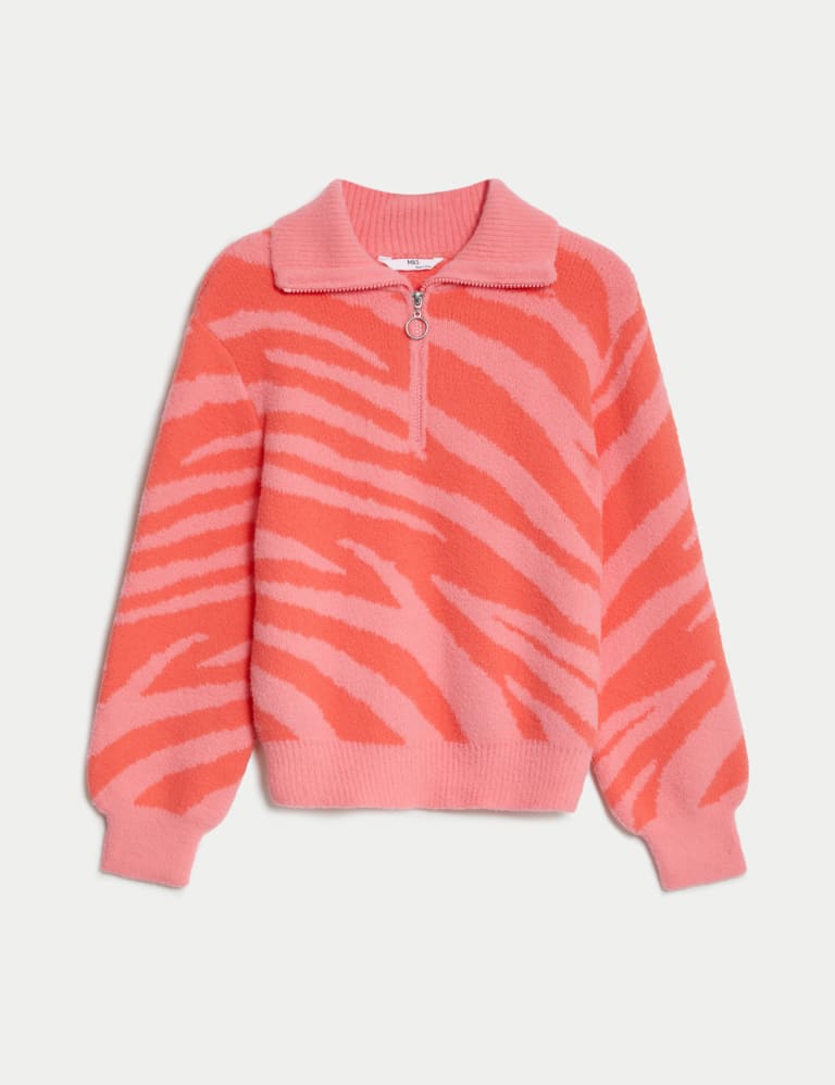 M&s deals zebra jumper