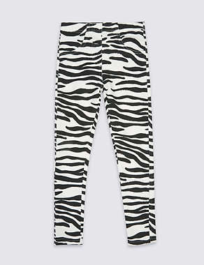 Zebra Print Jeggings (3 Months - 5 Years) Image 2 of 4