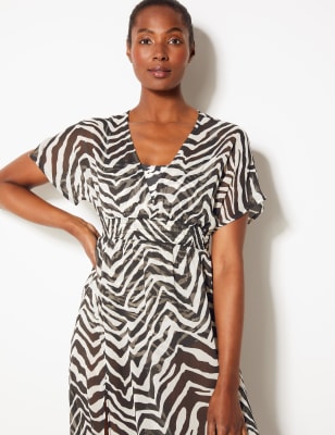 Marks and spencer shop zebra print dress