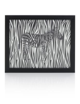Zebra Print Wall Art M&S