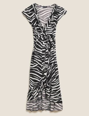 Marks and shop spencer zebra dress