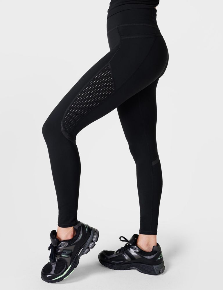 Power UltraSculpt High-Waisted Gym Leggings - Black, Women's Leggings