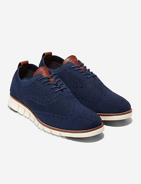 Zerogrand Stitchlite™ Oxford Lace Up Trainers Image 2 of 6
