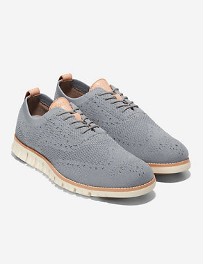 Zerogrand Stitchlite™ Oxford Lace Up Trainers Image 2 of 6
