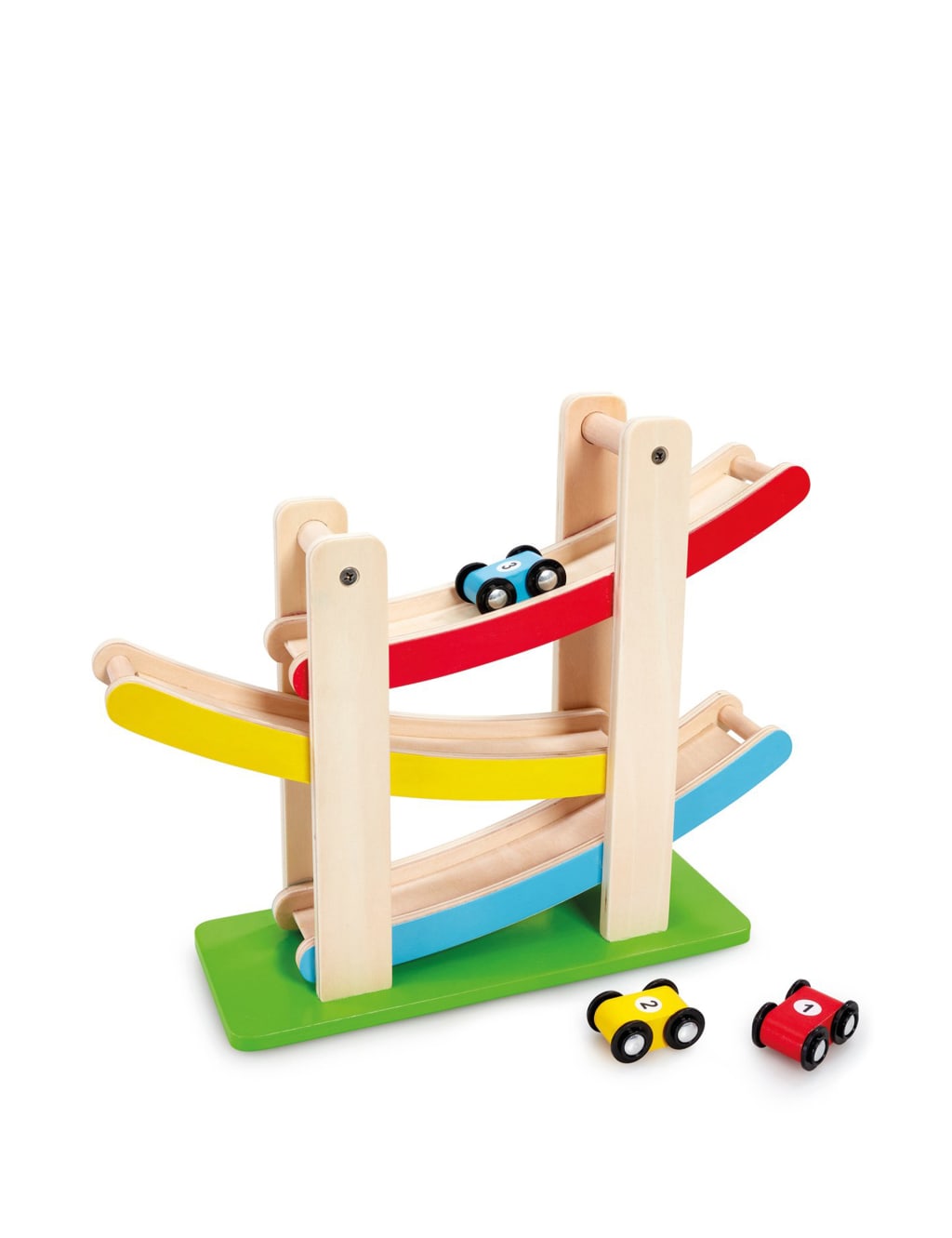 Zig Zag Car Race Track (1+ Yrs) Woodlets M&S