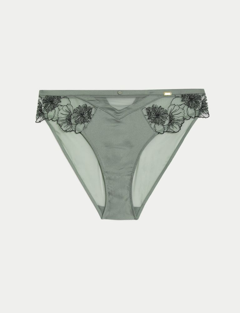 Zinnia Embroidery High Leg Knickers 2 of 5