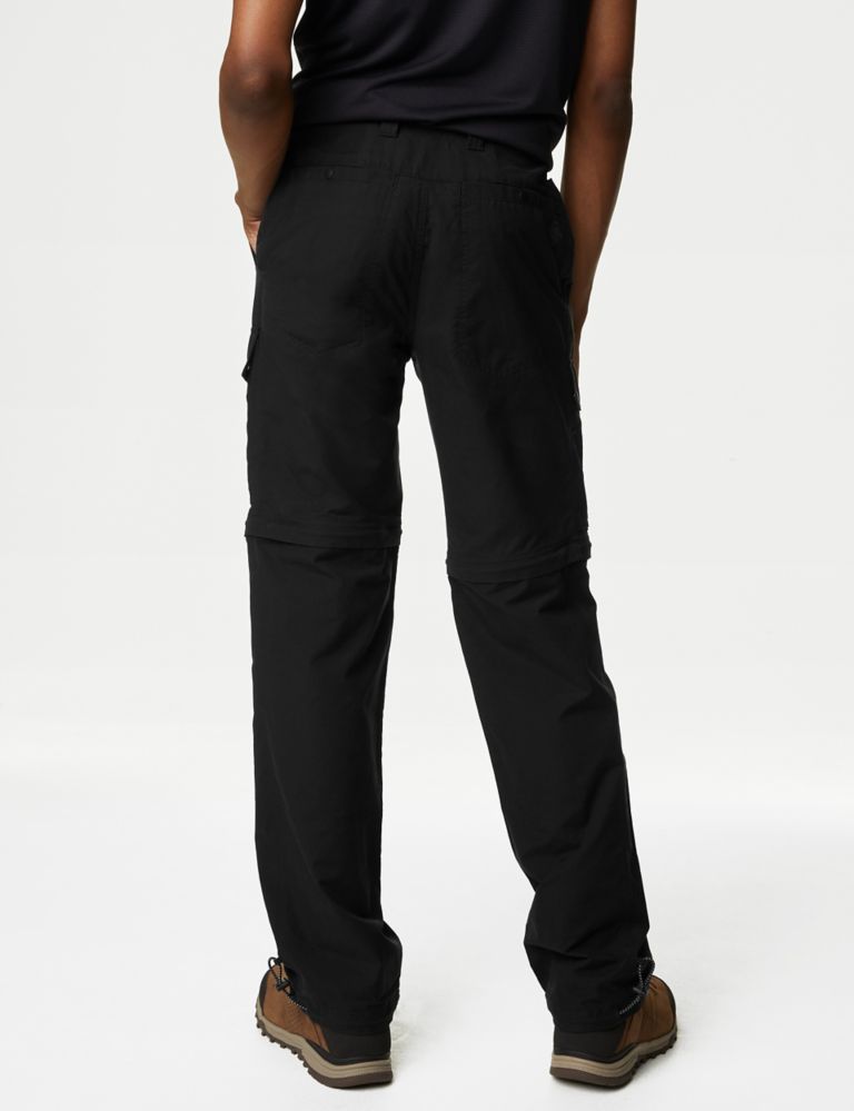 Buy Black Slim Shower Resistant Walking Trousers from the Next UK online  shop
