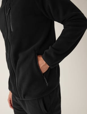 Zip Up Micro Fleece M S Collection M S