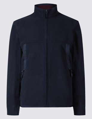 Mens fleece jacket on sale marks and spencer