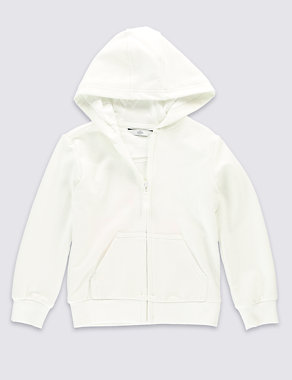 Zipped Through Hooded Top (1-7 Years) Image 2 of 4