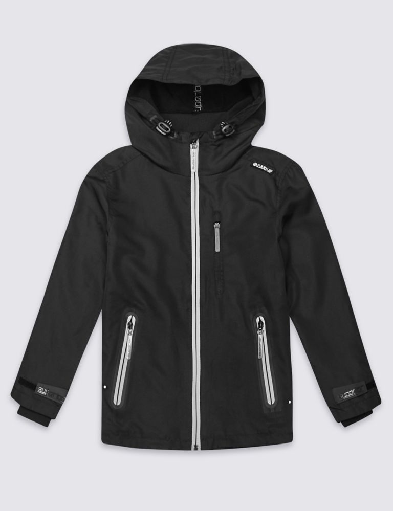Zipped Through Jacket with Stormwear™ (3-14 Years) 2 of 7