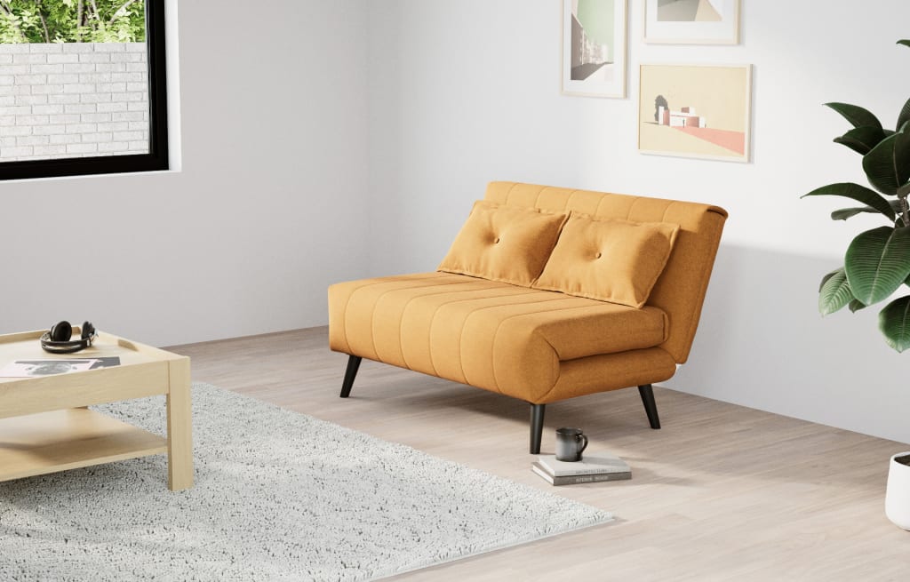 Small double chair bed sales