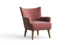 Pink armchairs clearance