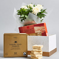 Floral gift hamper