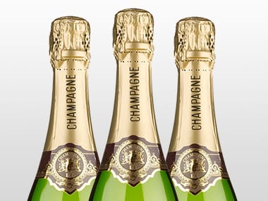 Champagne bottles