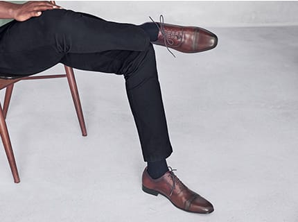 Men's brown smart shoes