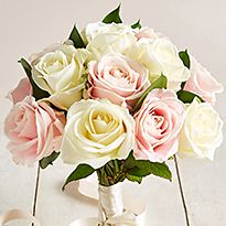 Pink And White Roses