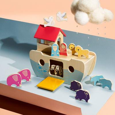 m&s wooden toys