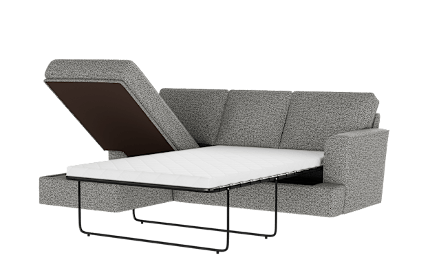 Chaise Sofa Bed With Storage Baci Living Room