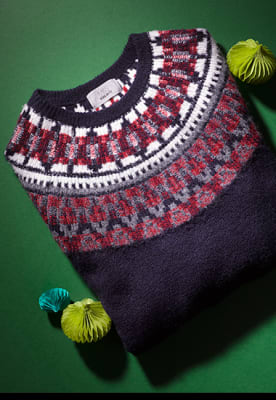 Men’s Nordic-style jumper