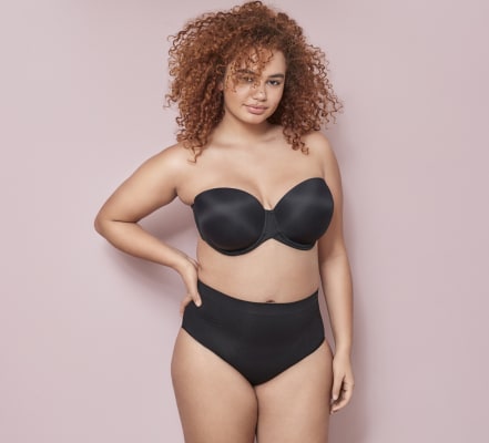 seam free strapless bra