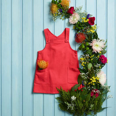 marks and spencer girls pinafore