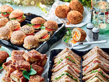 order m&s party food