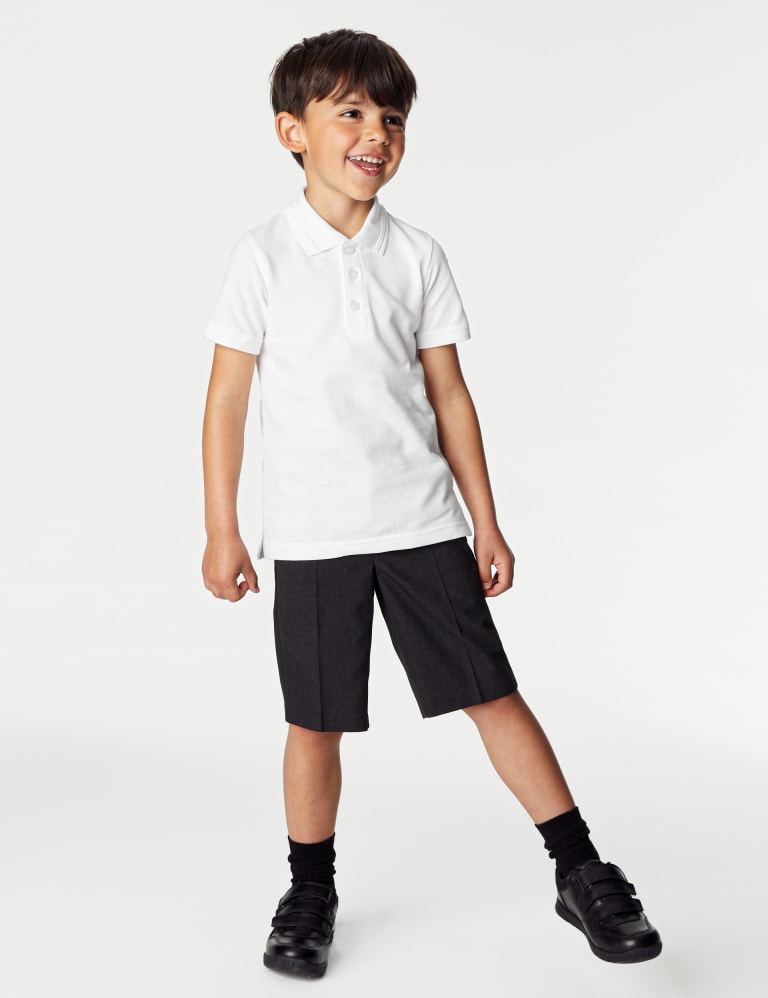 Kids polo shorts new arrivals